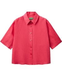 Benetton - Camicia 5bml5qb75 Shirt - Lyst