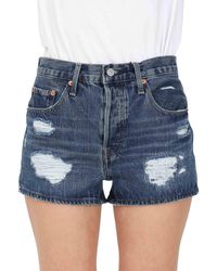 Levi's - Shorts Casual in Denim da Donna 501® 30 - Lyst