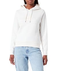 GANT - REG Tonal Shield Hoodie Kapuzenpullover - Lyst