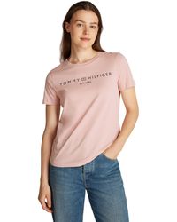 Tommy Hilfiger - Reg Corp Logo C-nk Ss Ww0ww40276 S/s T-shirt - Lyst