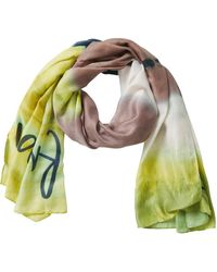 Betty Barclay - Sommerschal mit Print Brown/Yellow,ACC - Lyst