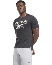 Reebok - Workout Ready Short Sleeve Graphic T-Shirt - Lyst