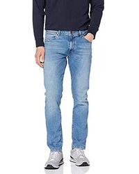 Wrangler Larston Jeans Slim Uomo - Blu