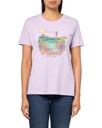 Rip Curl - Standard Fit Short Sleeve Crew T-shirt - Lyst