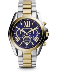 michael kors two tone watch