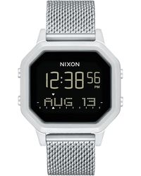 Nixon - Siren Milanese s Watch One Size All Silver - Lyst