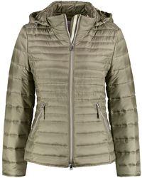 Gerry Weber - Steppjacke Langarm unifarben Khaki 48 - Lyst