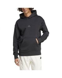 adidas - Felpa da Uomo con Cappuccio City Escape Nera Taglia S Codice IY1501 - Lyst