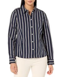 Tommy Hilfiger - Long Sleeve Collared Shirt - Lyst