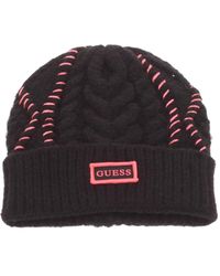Guess - Cappelli Donna Nero Aw9972wol01 Nero L - Lyst