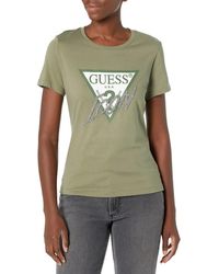 Guess - Short Sleeve Icon Tee - Lyst