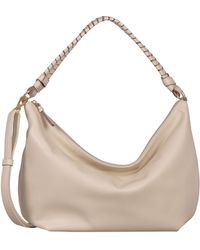 Gabor - Bags Lela Hobo Bag Schultertasche Mittelgroß Weiß - Lyst
