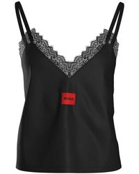 HUGO - RED Label LACE CAMI - Lyst