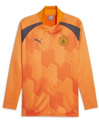 PUMA - S Chester City Pre Match Sweat T-shirt 2023 2024 Orange/grey M - Lyst