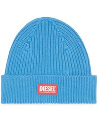 DIESEL - K-coder-g 2x2 Beanie Hat - Lyst