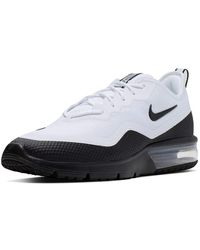 black & white air max sequent 4.5 trainers