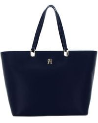 Tommy Hilfiger - Cabas Sac TH Timeless Med Tote Fermeture Éclair - Lyst