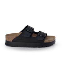 Birkenstock - Arizona PAP Flex Platform Donna Sandalo Nero 38 EU - Lyst