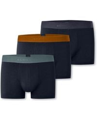 Schiesser - 3 Pack Bio Baumwolle Multipack-95/5 Organic Boxershorts - Lyst