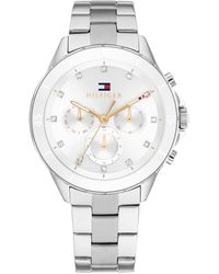 Tommy Hilfiger - Multifunction Stainless Steel Wristwatch - Water Resistant Up To 5 Atm/50 Meters - Premium Fashion Timepiece For All Occasions - Lyst