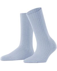 FALKE - Cosy Wool Boot W SO lana tinta unita 1 paio - Lyst