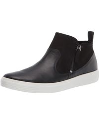ecco black high tops