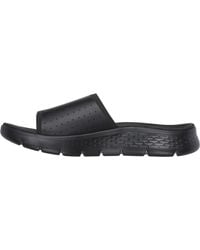 Skechers - Go Walk Flex Sandal Sandbar Bbk Black S Sandals - Lyst