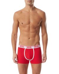 DIESEL - Two-pack Of Boxer Briefs With Logo Waist - Lyst