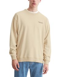 Marc O' Polo - Denim Sweatshirt aus Bio-Baumwolle Relaxed Fit - Lyst
