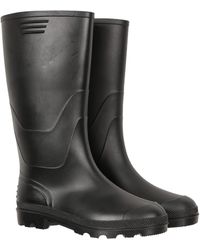 Mountain Warehouse - Wade Mens Wellies - Waterproof, Breathable & Quick Wicking Rain Boots With Deep Lugs - Best For Spring - Lyst