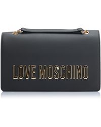 Love Moschino - Borsa a tracolla donna black - Lyst