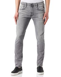 Replay - Anbass Bio Cotton Clouds Jeans - Lyst