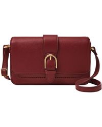 Fossil - Zoey Leather Small Crossbody Purse Handbag - Lyst