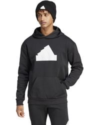 adidas - Felpa con cappuccio Future Icons Badge of Sport - Lyst