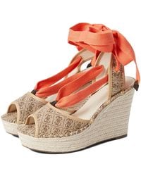 Guess - Halona Wedge Sandal - Lyst