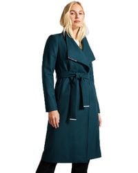 Ted Baker - Rose Wool Wrap Coat - Lyst