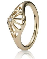PANDORA - Ring 14k Gold Größe 54 150116D-54 - Lyst