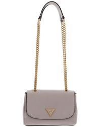 Guess - Cosette Mini Convertible Xbody Flap Taupe - Lyst