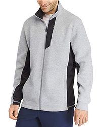 Lyst - Izod Advantage Performance Fleece Long Sleeve 1/4 Zip Soft Pullover in Blue for Men