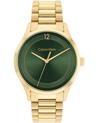 Calvin Klein - Orologio Analogico al Quarzo Per Uomo e Donna Collezione CK ICONIC con Cinturino in Acciaio Inossidabile di Colore - Lyst