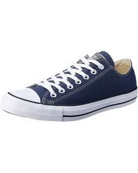 converse all star ox blue