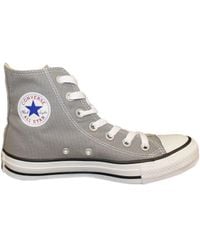 Converse - Chuck Taylor All Star Hi -adult Trainers Grey - Lyst