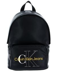 Calvin Klein - Ckj Monogram Soft Campus Bp43 Black - Lyst