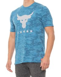Under Armour - UA Freedom Rock The Troops T-Shirt - Lyst