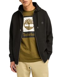Timberland - Felpa da Uomo con Cappuccio e Zip Exeter River Nero Taglia L Codice TB0A2BNBX65 - Lyst