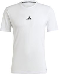 adidas - Workout Logo tee Camiseta - Lyst