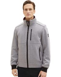 Tom Tailor - 1037324 Casual Blouson Jacke mit Abnehmbarer Kapuze im Kragen - Lyst