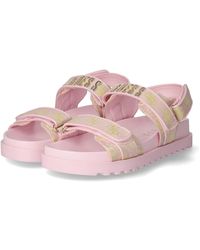 Guess - FLJFDS FAL03 PINK Sandalen - Lyst