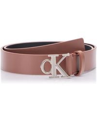 Calvin Klein - Mono Plaque LTHR Belt 30MM K60K612289 Fester Gürtel - Lyst