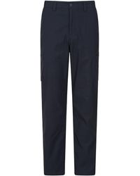 Mountain Warehouse - Trek Ii Mens Trousers - Warm, Quick Dry, Lightweight, Elastic Waistband Cargo Pants, Fleece Lining, Easy To - Lyst